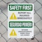 Signmission Safety Culture Sign, 10 in Width, Plastic, Rectangle OS-2PACK-SF-P-1014-L-10856 - alternate 2